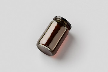 Honey jar mockup.