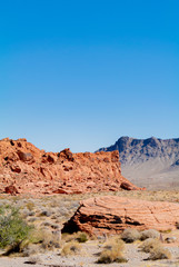Nevada/ United states of America, USA-October 2nd 2019: valley of fire state park