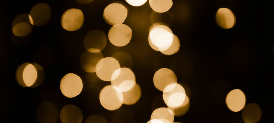 Beautiful Holiday Background with bokeh lights. © lumikk555