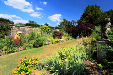 Fototapeta na wymiar Summer view over Sudeley Castle & Gardens near Winchcombe village, Gloucestershire, Cotswolds, England
