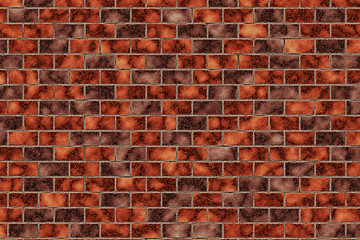 old vintage brick wall red brown. brick background