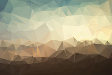 Obraz premium Abstract geometric background with triangles. Vector polygonal texture background. Abstract business background. Vector illustration.