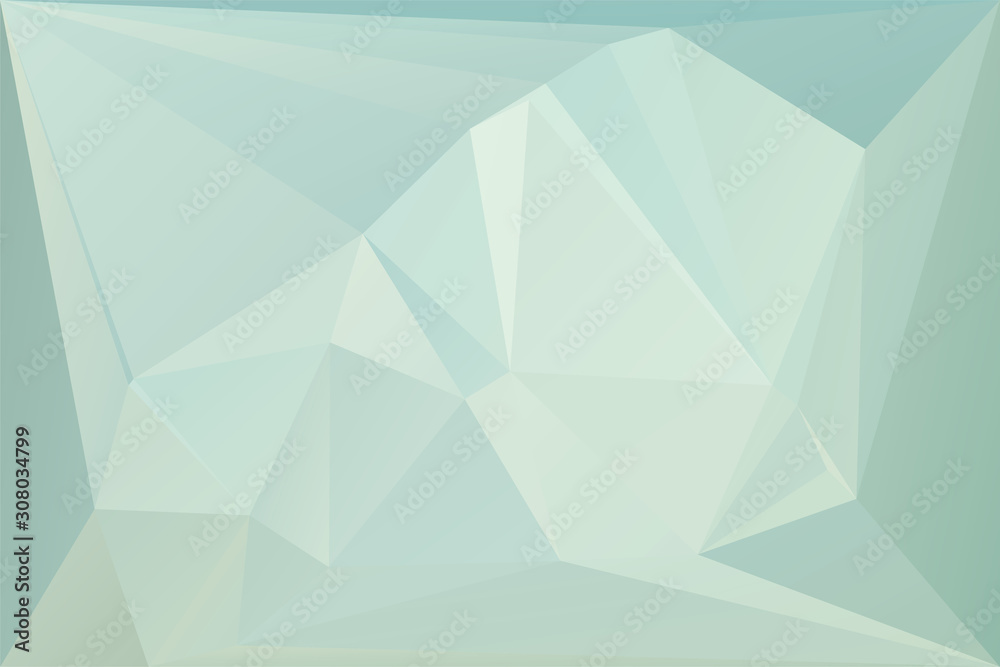 Wall mural abstract geometric background with triangles. vector polygonal texture background. abstract business