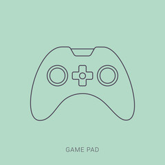 joystick icon symbol vector illustration