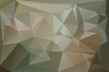 Abstract geometric background with triangles. Vector polygonal texture background. Abstract business background. Vector illustration. Earth tones.