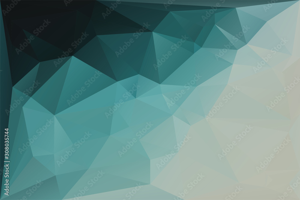 Wall mural abstract geometric background with triangles. vector polygonal texture background. abstract business