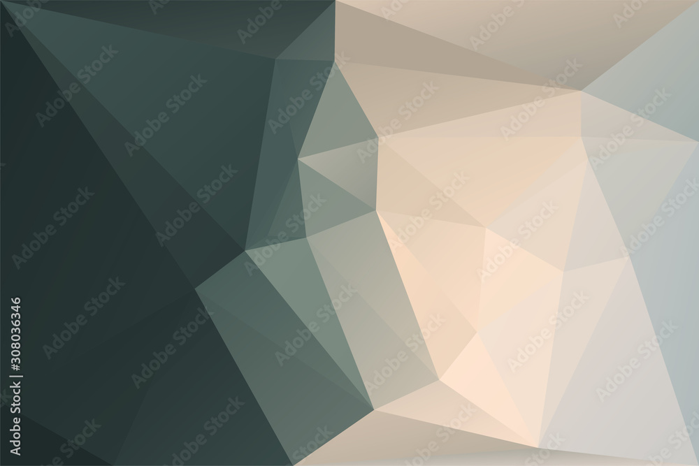 Sticker abstract geometric background with triangles. vector polygonal texture background. abstract business