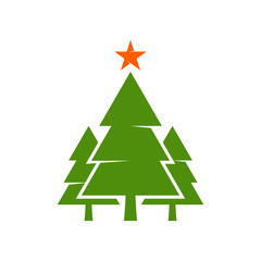 Fototapeta premium Christmas Icon Logo Design Vector Template with Many Concepts, Icon Symbol, Illustration