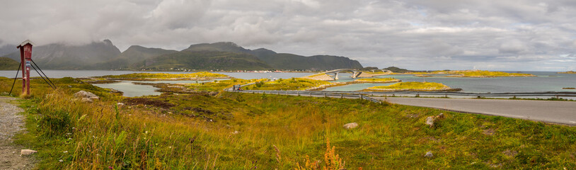 Naklejka premium Lofoten. Norway