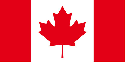 Flag of canada. Maple leaf.