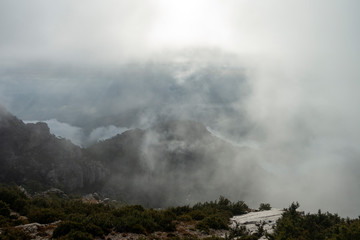 Route through the mont caro of Tarragona