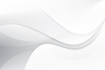 Abstract geometric white and gray color background. Vector, illustration.	