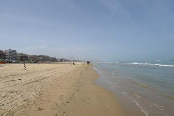 Pescara Seascape by Morning at Spring