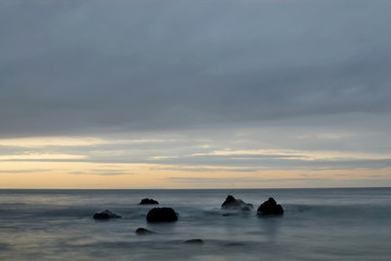 Fototapeta na wymiar Early morning seascape 