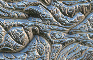 abstract metal wallpaper