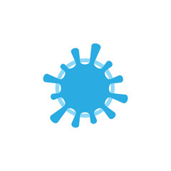 splash water swirl circle symbol logo vector