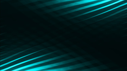 Abstract cyan light pattern. Very dynamic array of geometric elements