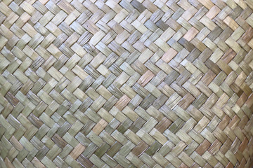 Closeup of rattan, Beautiful rattan texture surface , rattan pattern.