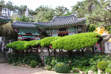 Fototapeta na wymiar Haedong Yonggungsa Temple in Busan, South Korea.