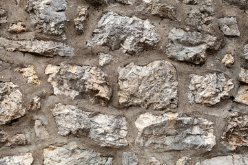 background of old stone wall, Kotor, Montenegro