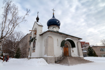 Church of  Kazan icon of  mother of God Perm