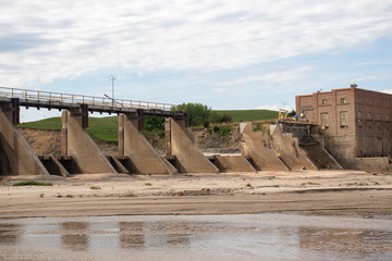 May 26, 2019 Spencer Dam Nebraska after the dam broke Boyd County and Holt County by 281 highway...
