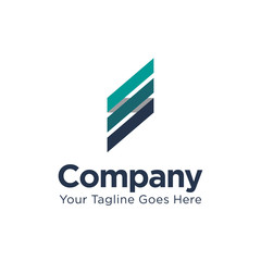 simple geometric letter S logo icon design template elements. company/corporate logo. initial logo. multimedia logo