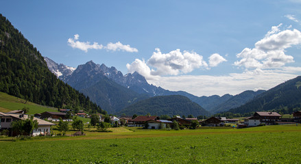 Fototapeta na wymiar summer in the Kitzbuehel Alps, Tyrol, Austria