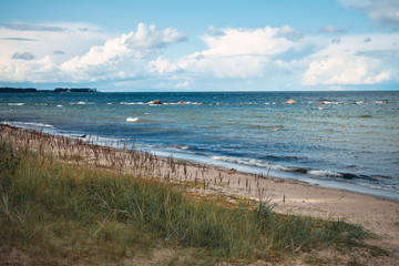 Fototapeta na wymiar Baltic Sea and Coastline, Estonia