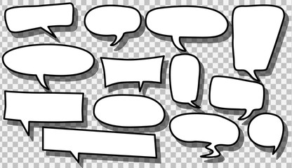 Obraz premium Illustration of spaces for text input.