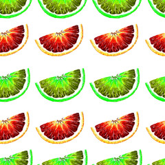 Grapefruit pattern.