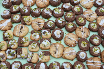 Hintergrund Weihnachtsplätzchen