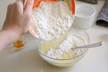 Ingredients for baking 