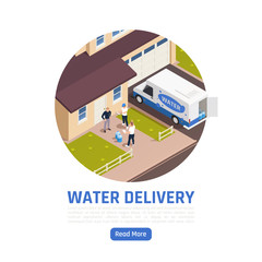 Home Water Delivery Background