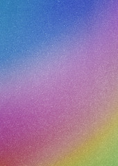 rainbow  color or colorful gradient on cement texture  background.