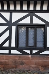 Obraz premium Tudor window