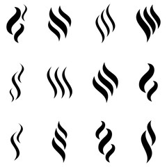 aroma icon vector design symbol