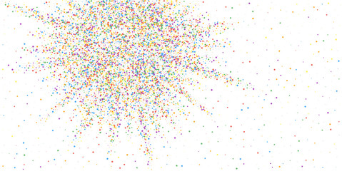Festive confetti. Celebration stars. Colorful conf