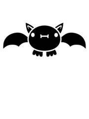 Halloween Kawaii Fledermaus 