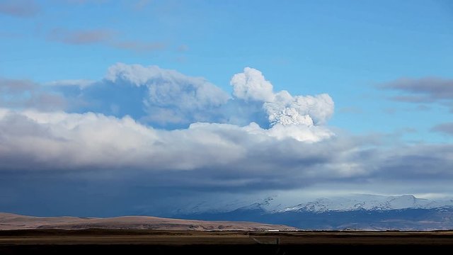The 2010 eruptions of Eyjafjallaj&ouml;kull were volcanic events at Eyjafjallaj&ouml;kull in Iceland which, although relatively small for volcanic eruptions, caused enormous disruption to air travel.