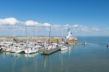 Fototapeta na wymiar Le Port de La Flotte, sur l'Ile de Ré