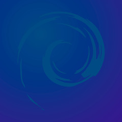 Cold blue illustration representing protection color.