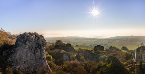 Obraz premium panorama mont rome 