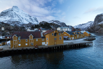 Le village de Nusfjord, Lofoten