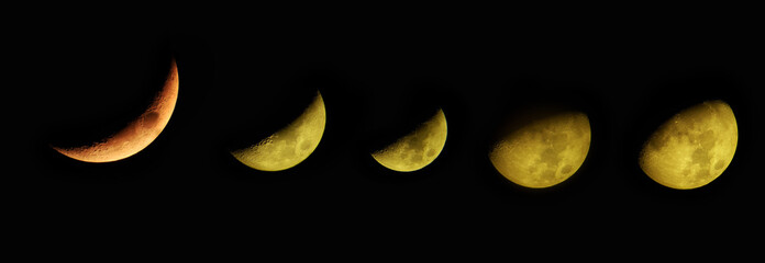 Fasi lunari © Steve Fossiant