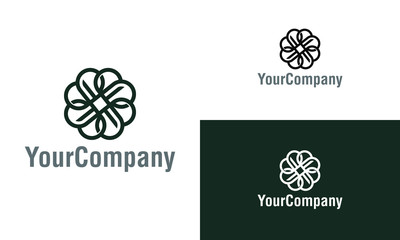 Fototapeta premium Elegant ornament logo design template. Universal ornament vector logo. Creative vector emblem, for icon or design concept.