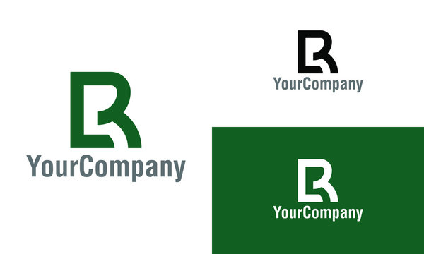 Letter B, LR, LB, BR, B3 and L3 logo icon design template elements. Simple minimalist template graphic illustration. Creative vector emblem, for icon or design concept.