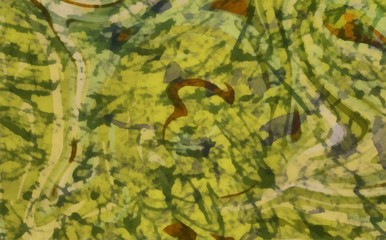 Abstract marble acrylic background. Watercolor swirl texture. Psychedelic vortex crazy art. Unusual waves design pattern. Warm and very bright colors