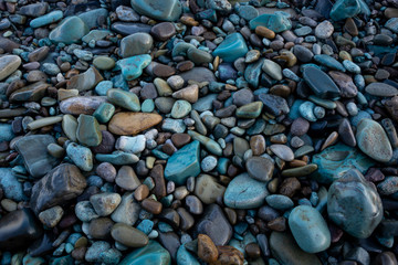 Blue stone beach - Flores, Indonesia