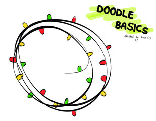 Doodle Sketchnote Template for Workshops, Seminar, Flipchart and Graphic Recording